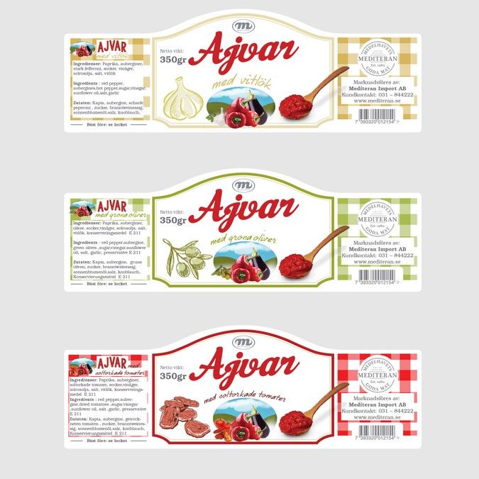 لیبل مواد غدایی -آراسپ